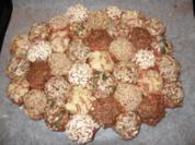 Hackfleisch-Saatenrad mit Pastinaken-Rahmkartoffeln - Rezept