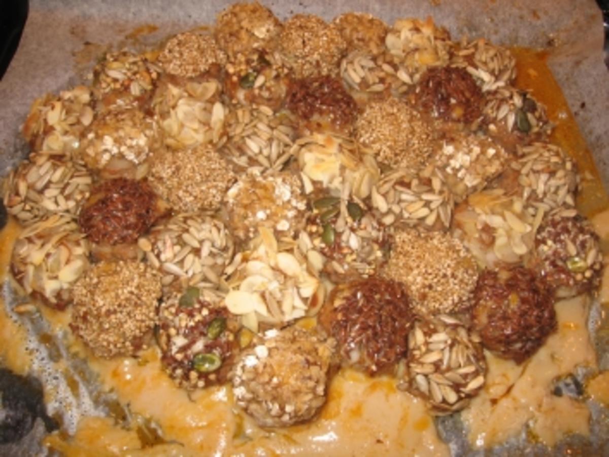 Hackfleisch-Saatenrad mit Pastinaken-Rahmkartoffeln - Rezept - Bild Nr. 3