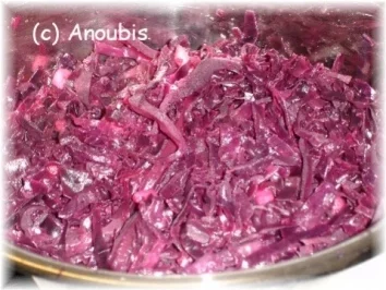 Rezept: Gemüsebeilage - Rotkohl Gemüsebeilage - Rotkohl - Rezept