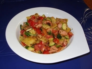 Rezept: Mini-Maultaschen-Pfanne Mini-Maultaschen-Pfanne - Rezept