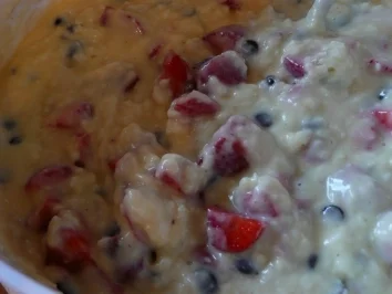 Erdbeer + Kokos + Schokolade = Dad's Geburtstagsmuffins - Rezept - Bild Nr. 4