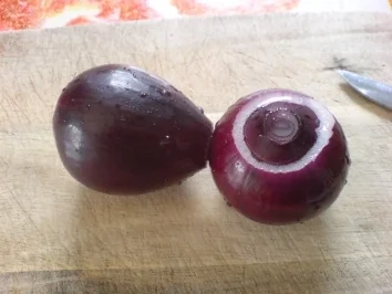 Ein Nest aus frischem Gartengemüse mit gefüllten Hähnchenschnitzel - Rezept - Bild Nr. 11