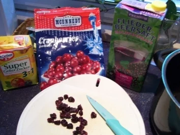 Rezept: Holundergelee etwas anders Bild Nr. 2 Holundergelee etwas anders - Rezept - Bild Nr. 2