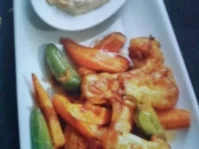 Rezept: Süsskartoffeln mit Flügeln Bild Nr. 2 Süsskartoffeln mit Flügeln - Rezept - Bild Nr. 2