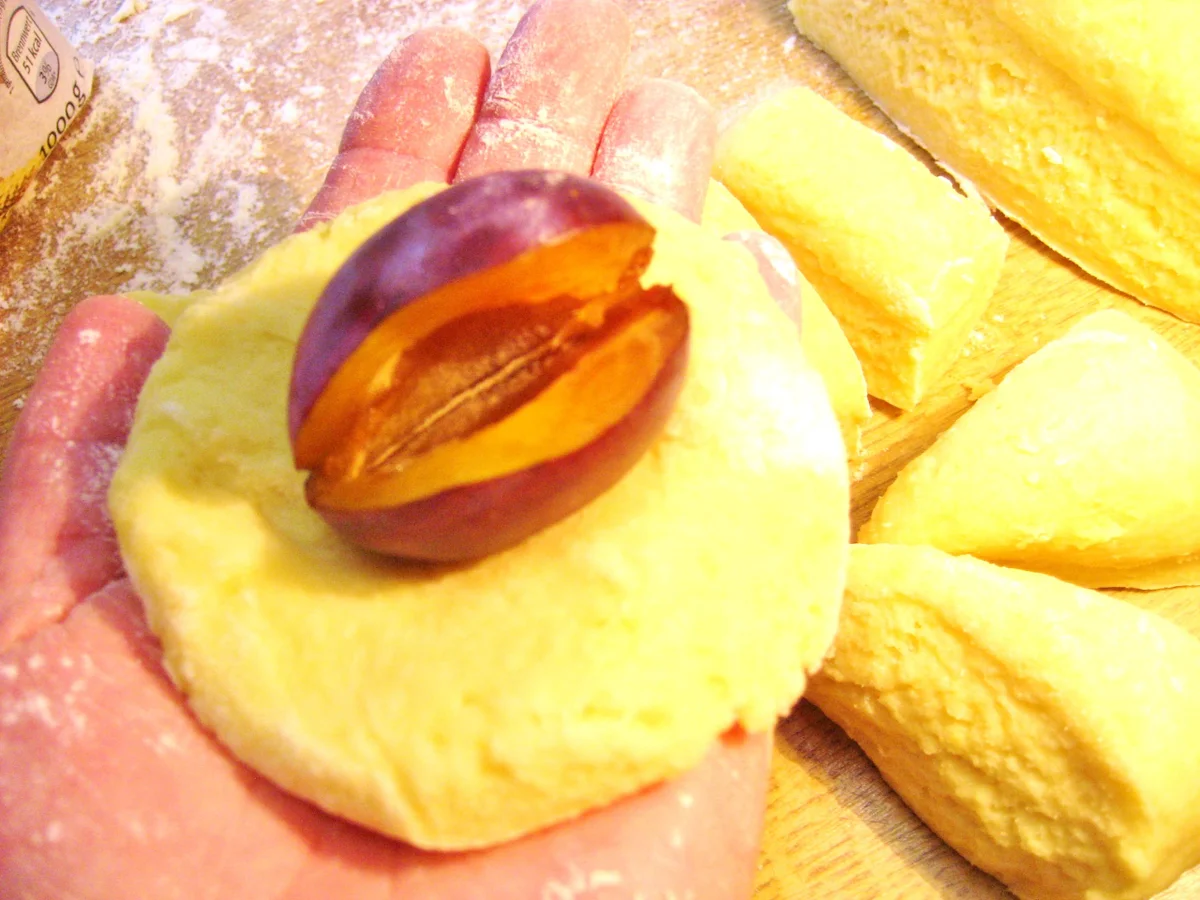 Pflaumenklöße nach Mutters Rezept - Rezept - Bild Nr. 8842