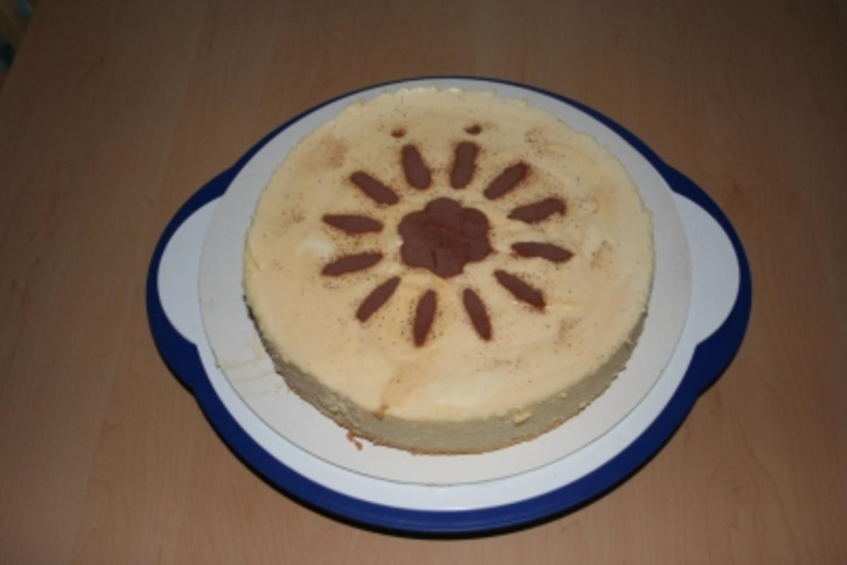 Käse Sahne Torte - Rezept
