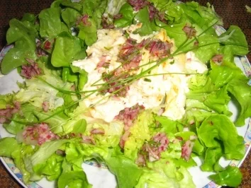 Gegrillter Schafskäse auf Blattsalat - Rezept - Bild Nr. 9