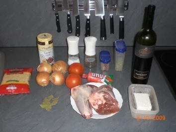 Lammstifado mit Kritharaki - Rezept - Bild Nr. 2