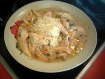 Rezept: Hühnerfricassee mit Kapern Bild Nr. 7 Hühnerfricassee mit Kapern - Rezept - Bild Nr. 7