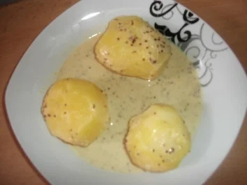 Rezept: Senfsoßen-Kartoffeln Senfsoßen-Kartoffeln - Rezept