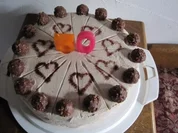 Rocher- Torte (Ferrero) - Rezept