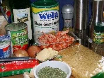 Spaghetti mit Garnelen in Kräuter-Tomaten-Sauce - Rezept - Bild Nr. 2