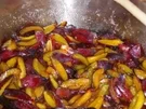 Pflaumenmarmelade mit Vanille und Walnüssen - Rezept
