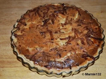 Apfel-Porree-Quiche - Rezept - Bild Nr. 10