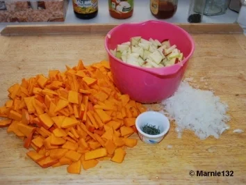 Kürbis-Apfel-Salat - Rezept - Bild Nr. 3