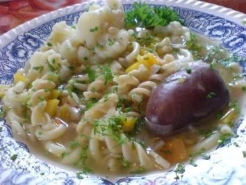 Rezept: Nudelsuppe mit Herz Bild Nr. 22 Nudelsuppe mit Herz - Rezept - Bild Nr. 22