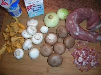 Filet-Pilz-Pfanne mit Käsespätzle  (für alle arbeitenden Männer, die am Abend großen Appetit mitbringen) - Rezept - Bild Nr. 3