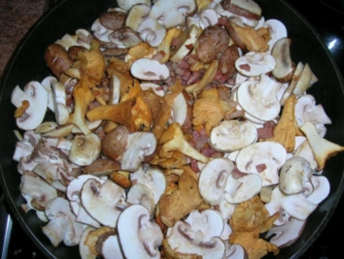 Filet-Pilz-Pfanne mit Käsespätzle  (für alle arbeitenden Männer, die am Abend großen Appetit mitbringen) - Rezept - Bild Nr. 4