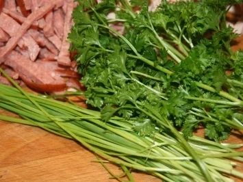 Rezept: Wurstsalat mit Cabanossi Bild Nr. 4 Wurstsalat mit Cabanossi - Rezept - Bild Nr. 4