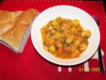 Rezept: Kartoffelgulasch Bild Nr. 2 Kartoffelgulasch - Rezept - Bild Nr. 2