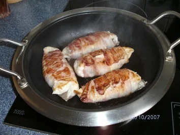 Hähnchenbrust mit Champignons gefüllt - Rezept - Bild Nr. 5