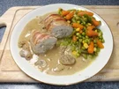 Rezept: Hähnchenbrust mit Champignons gefüllt Hähnchenbrust mit Champignons gefüllt - Rezept