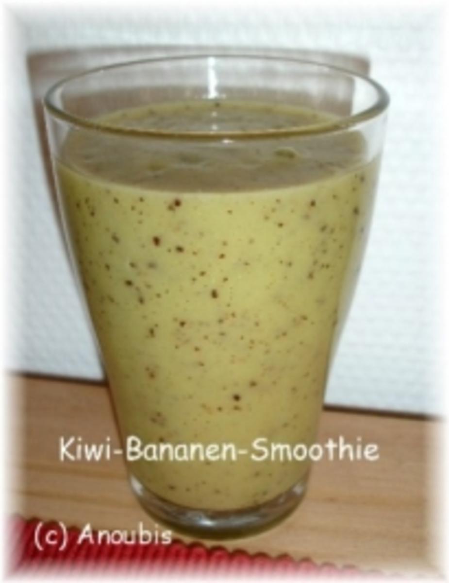 Bilder für Kaltgetränk - Kiwi-Bananen-Smoothie - Rezept