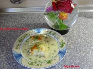 Maultascherln mit Kräutersauce - Rezept