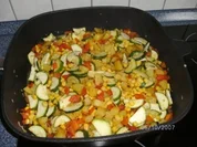 Rezept: Kartoffel-Gemüse-Pfanne....es muss nicht immer mit Fleisch sein Kartoffel-Gemüse-Pfanne....es muss nicht immer mit Fleisch sein - Rezept