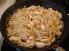 Reisnudel-Champignon Pfanne - Rezept
