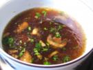 Klare Champignonsuppe ... - Rezept