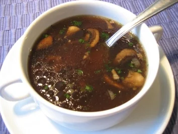 Rezept: Klare Champignonsuppe ... Bild Nr. 4 Klare Champignonsuppe ... - Rezept - Bild Nr. 4