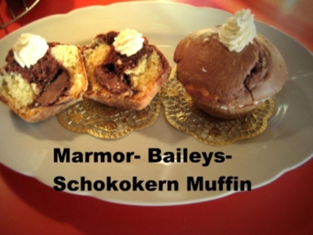 Muffin mit Schokokern und Baileys - Rezept - Bild Nr. 2