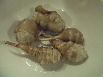 Topinambursuppe mit Pflaumen....aphrodisierend - Rezept - Bild Nr. 2