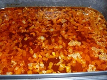 Rezept: Rollbraten mit Pilz-Lauch-Soße und Spätzle Bild Nr. 8 Rollbraten mit Pilz-Lauch-Soße und Spätzle - Rezept - Bild Nr. 8