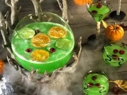 Halloween-Grüner Punsch - Rezept