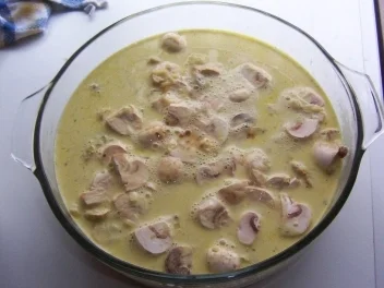 Rezept: Gaby´s Puten-Sahne-Auflauf Bild Nr. 4 Gaby´s Puten-Sahne-Auflauf - Rezept - Bild Nr. 4