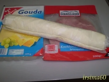 Käse-Schinken-Schnecken - Rezept - Bild Nr. 2