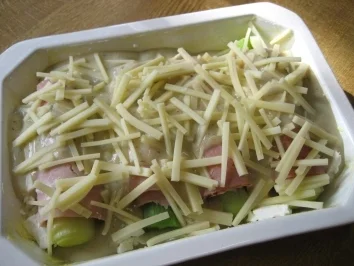 Schinkenröllchen in Käsesoße - Rezept - Bild Nr. 4