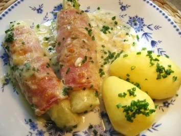 Schinkenröllchen in Käsesoße - Rezept - Bild Nr. 6