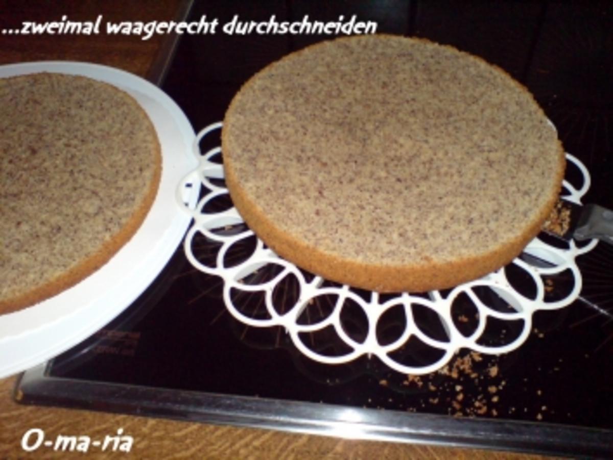 Kuchen  Marzipantorte mit Mandelkern und Choco-Creme - Rezept - Bild Nr. 3