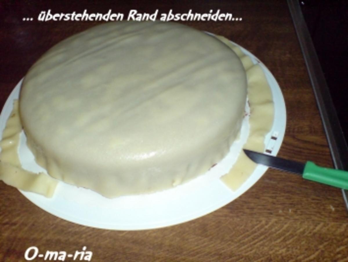 Kuchen  Marzipantorte mit Mandelkern und Choco-Creme - Rezept - Bild Nr. 8