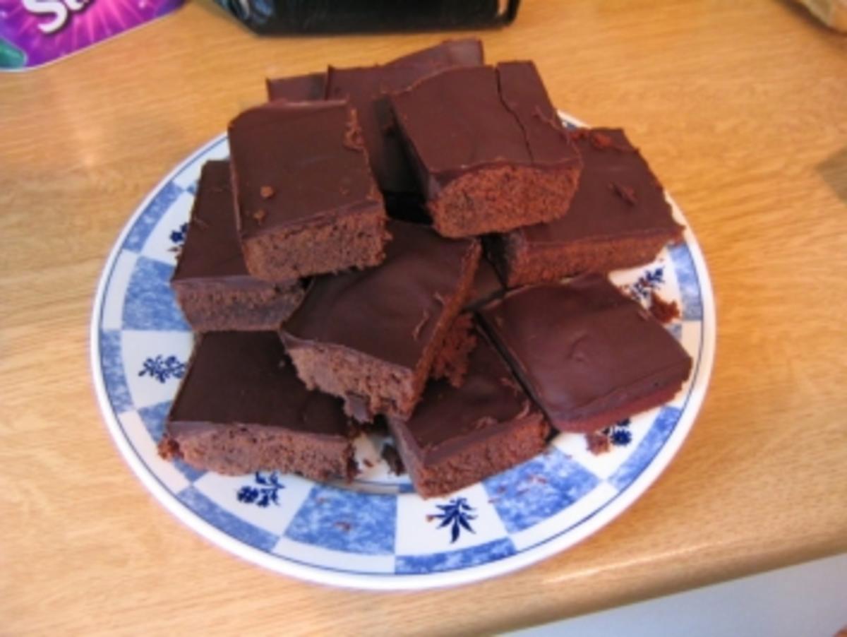 Brownies mit Butter und Zucker - Rezept mit Bild - kochbar.de