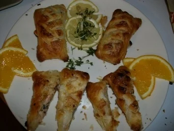 Lachs-Kaviar-Sardinen Päckchen - Rezept