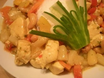 EXOTISCHES- "Curry- Ananas- Chicken" - Rezept - Bild Nr. 2