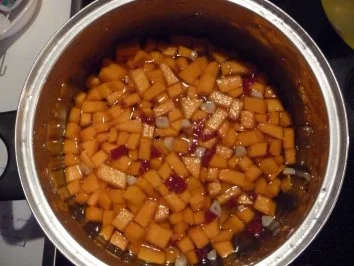 Kürbis eingelegt (eingemacht) - Rezept - Bild Nr. 2