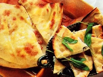 Rezept: Calzone mit Ziegenkäse und Pilzen Calzone mit Ziegenkäse und Pilzen - Rezept