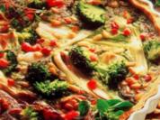Rezept: Grüne Gemüsequiche Grüne Gemüsequiche - Rezept