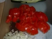 Zucchini gefüllt - Rezept