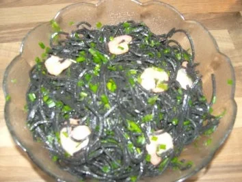 Rezept: Halloween- gruseliger Nudelsalat Halloween- gruseliger Nudelsalat - Rezept